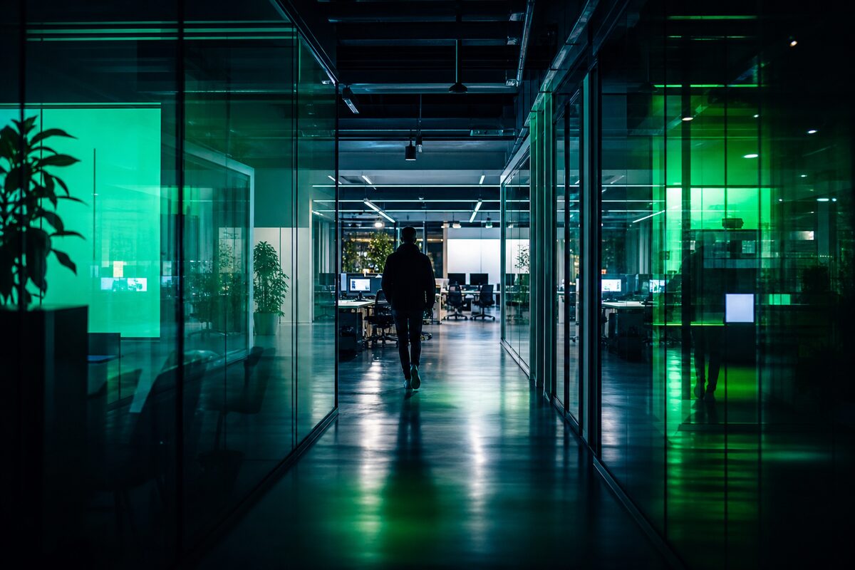 An agent reading through platform documentation at a desk